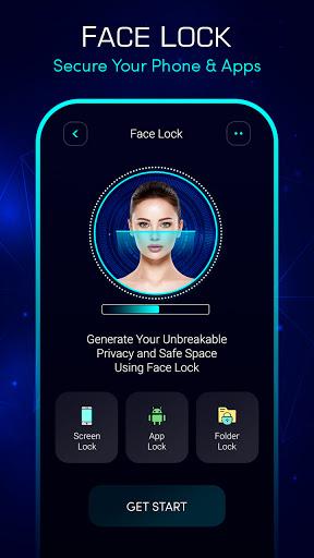 Face Screen Lock Prank - Image screenshot of android app