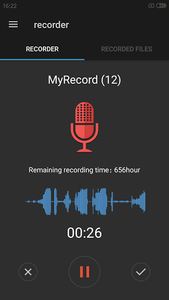 Easy Sound Recorder - Image screenshot of android app