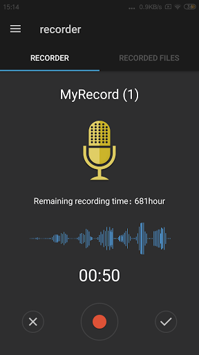 Easy Sound Recorder - عکس برنامه موبایلی اندروید