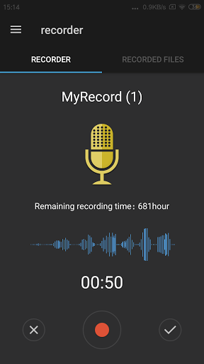 Easy Sound Recorder - Image screenshot of android app