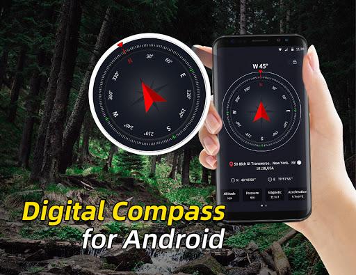 Compass - Digital Compass - عکس برنامه موبایلی اندروید