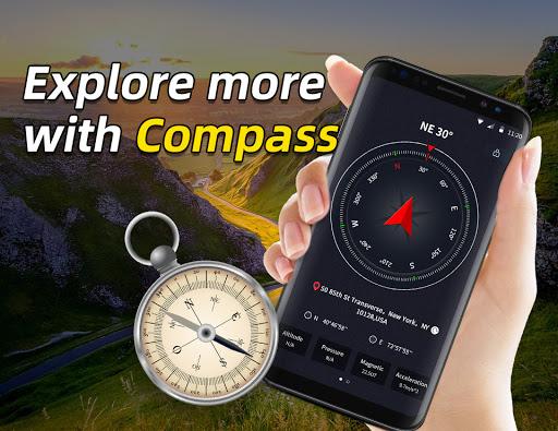 Compass - Digital Compass - عکس برنامه موبایلی اندروید