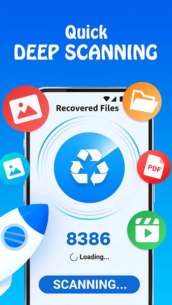 File Recovery - Photo Recovery - عکس برنامه موبایلی اندروید