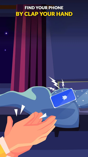 Clap To Find My Phone - عکس برنامه موبایلی اندروید