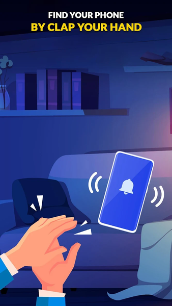 Clap To Find My Phone - عکس برنامه موبایلی اندروید