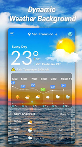 Accurate Weather: Weather Forecast, Clima Widget - Image screenshot of android app