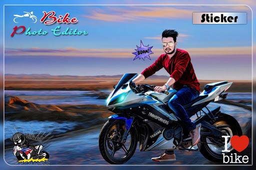 Bike Photo Editor: Bike Photo Frames - Image screenshot of android app