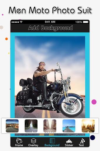 Men Moto Photo Suit : Stylish Bike Photo Editor - عکس برنامه موبایلی اندروید