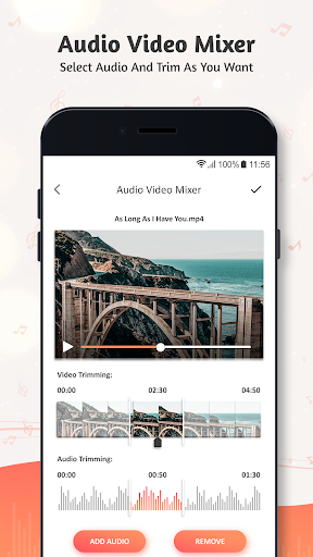 Audio Video Mixer - عکس برنامه موبایلی اندروید