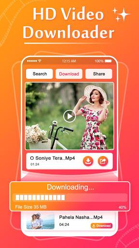 HD Video Downloader-All Videos Downloader - عکس برنامه موبایلی اندروید