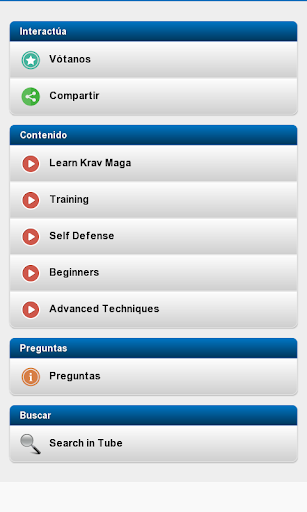 Learn Krav Maga - Image screenshot of android app