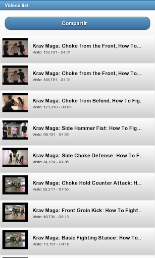 Learn Krav Maga - Image screenshot of android app