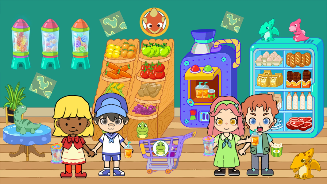 Suesue Dino:Kid Dinosaur Games - عکس بازی موبایلی اندروید