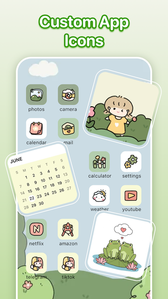 Themes: Icon Changer & Widgets - عکس برنامه موبایلی اندروید