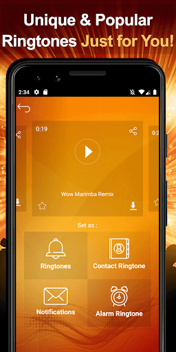 Popular Ringtones for Android - Image screenshot of android app