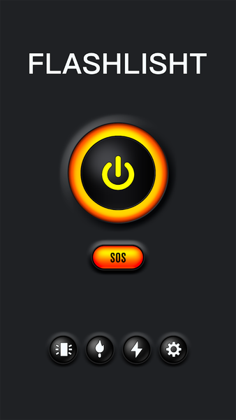 Bright Flashlight - عکس برنامه موبایلی اندروید
