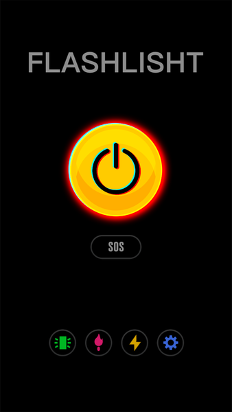 Bright Flashlight - عکس برنامه موبایلی اندروید