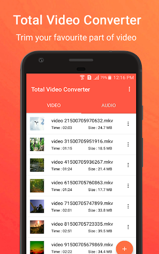 Total Video Converter - عکس برنامه موبایلی اندروید