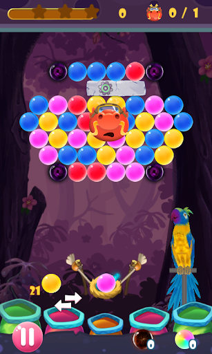 Parrot Bubble - عکس برنامه موبایلی اندروید
