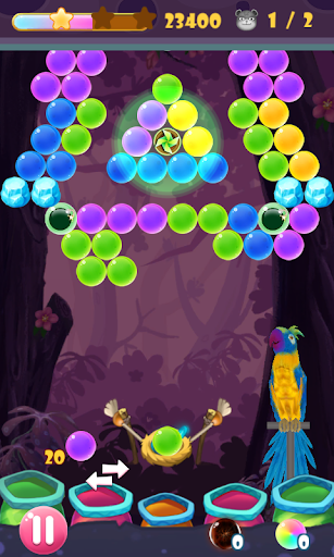 Parrot Bubble - عکس برنامه موبایلی اندروید