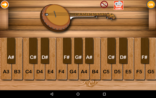 Professional Banjo - Gameplay image of android game