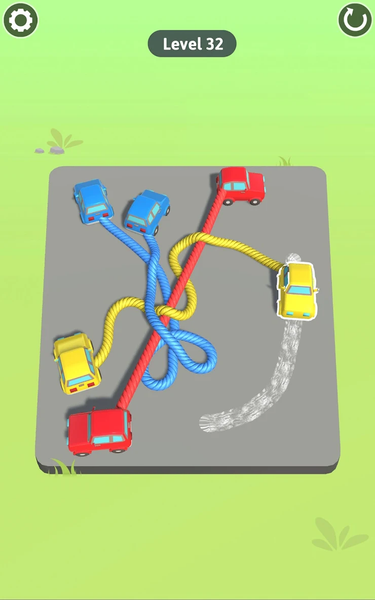 Car Knots - Tangle Puzzle - عکس بازی موبایلی اندروید