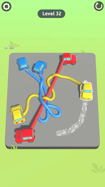 Car Knots - Tangle Puzzle - عکس بازی موبایلی اندروید