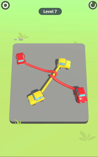 Car Knots - Tangle Puzzle - عکس بازی موبایلی اندروید