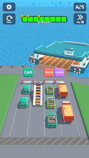 Car Stack - A Queue Puzzle - Gameplay image of android game