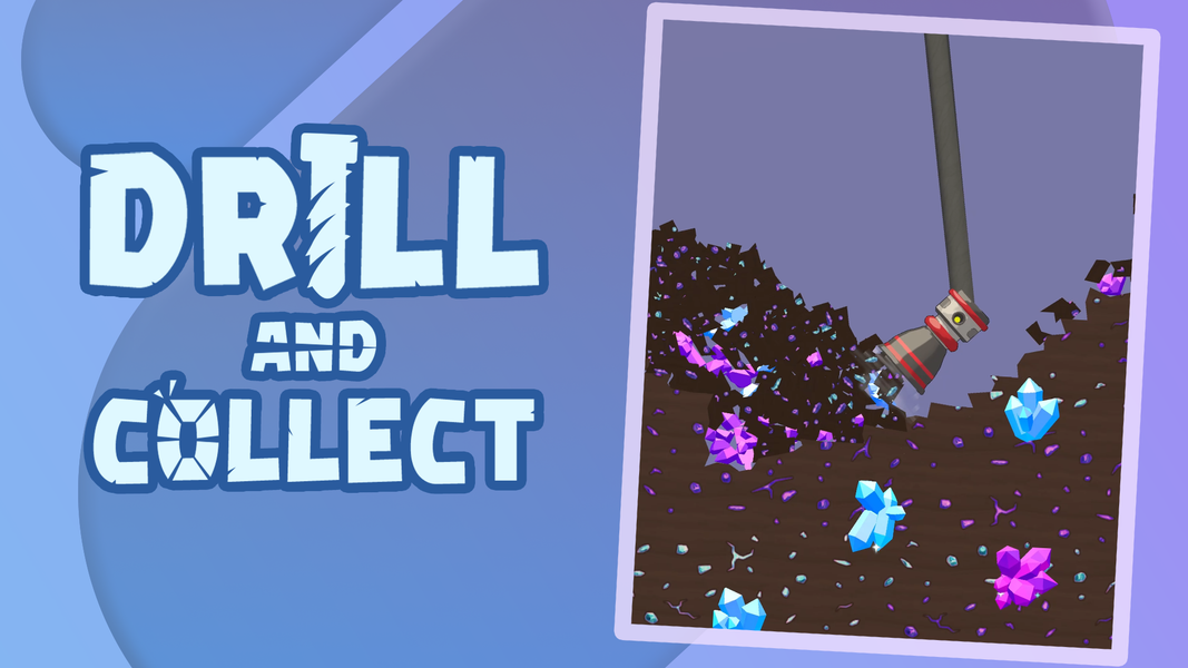 Drill & Collect: idle mine dig - عکس بازی موبایلی اندروید