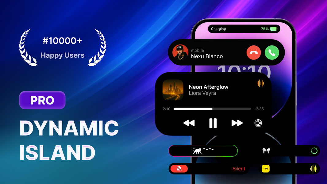 Dynamic Island Pro - Notch Bar - Image screenshot of android app