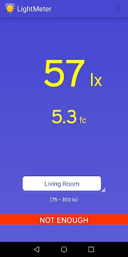 Light Meter - Image screenshot of android app