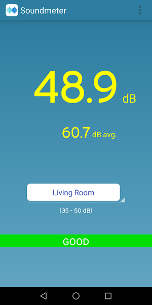 Sound Meter - Decibel Meter - Image screenshot of android app