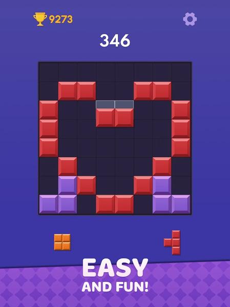 Bloxie - Block Puzzle - Gameplay image of android game