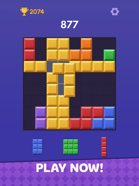 Bloxie - Block Puzzle - Gameplay image of android game