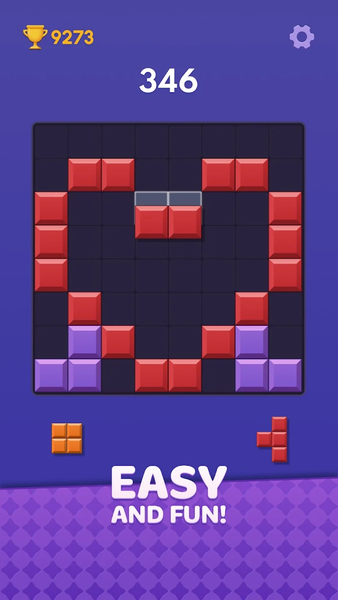 Bloxie - Block Puzzle - Gameplay image of android game