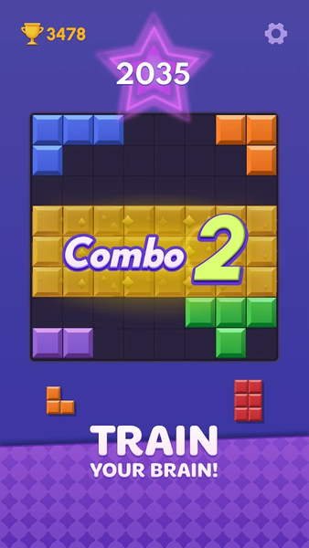 Bloxie - Block Puzzle - Gameplay image of android game