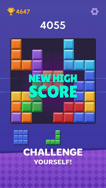 Bloxie - Block Puzzle - Gameplay image of android game