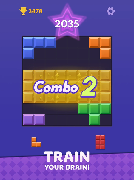 Bloxie - Block Puzzle - Gameplay image of android game