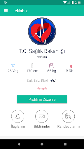 e-Nabız - Image screenshot of android app