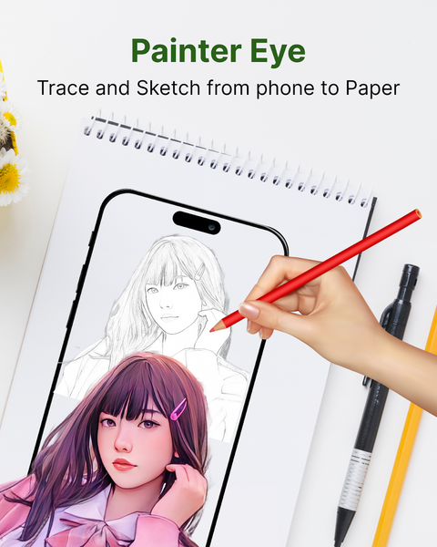 AR drawing sketch and paint - Image screenshot of android app