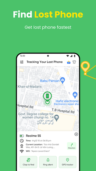 Location Tracker: Phone Finder - عکس برنامه موبایلی اندروید