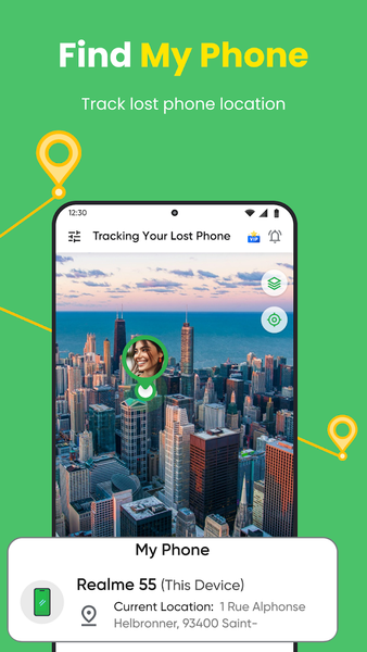 Location Tracker: Phone Finder - عکس برنامه موبایلی اندروید