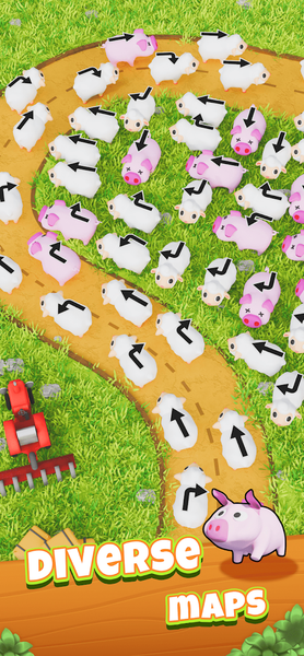Lamb Escape: Jam Animal Farm - Gameplay image of android game