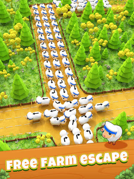 Lamb Escape: Jam Animal Farm - Gameplay image of android game