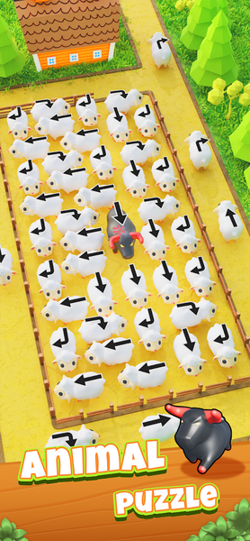 Lamb Escape: Jam Animal Farm - Gameplay image of android game