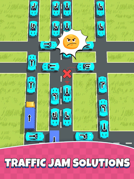 Traffic ۳D Parking: Escape Jam - عکس بازی موبایلی اندروید