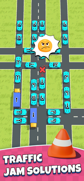 Traffic ۳D Parking: Escape Jam - عکس بازی موبایلی اندروید
