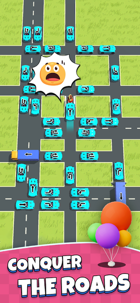 Traffic 3D Parking: Escape Jam - Gameplay image of android game