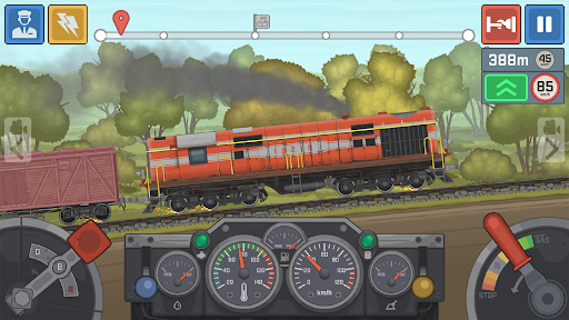 Train Simulator: Railroad Game - Gameplay image of android game